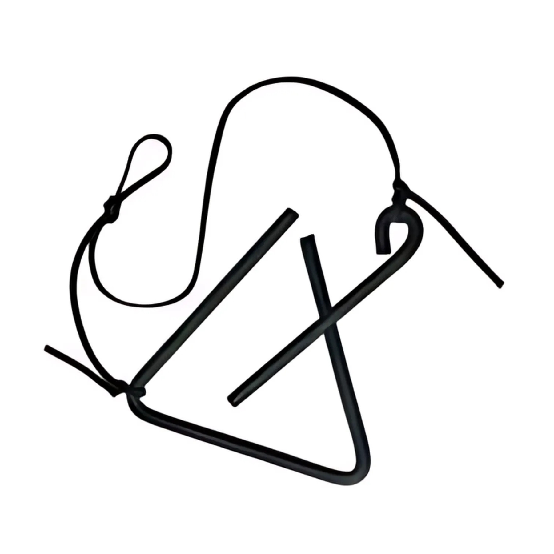 JOE's Barbeque Chuckwagon Dinner Bell/Triangle