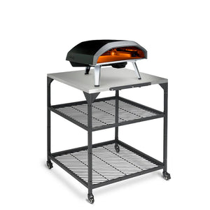 Tavolo modulare V2 Ooni - Sistema di tavoli modulari grandi 80 x 80 x 90 cm per forni per pizza e accessori