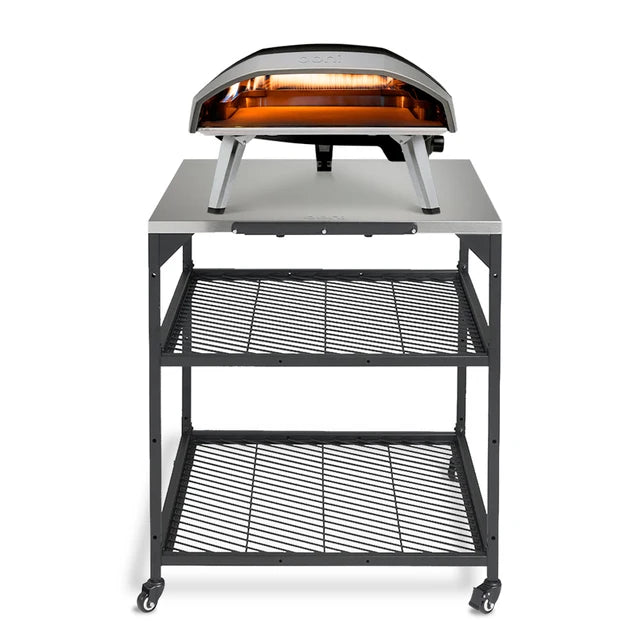 Table modulaire Ooni V2 - Grand système de table modulaire 80 x 80 x 90 cm pour fours à pizza et accessoires