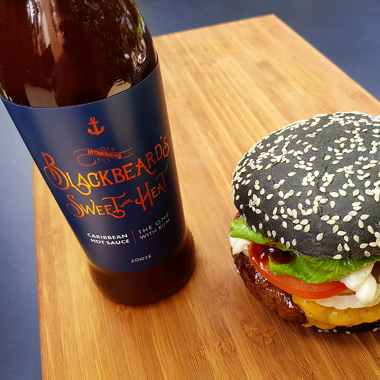 Zooze Blackbeards Douce et Piquante - Sauce Piquante des Caraïbes, 260 ml