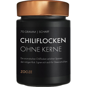Produktbild Zooze Chiliflocken ohne Kerne, 70g