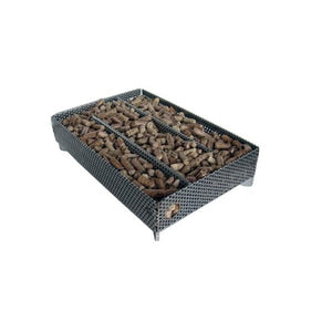 A-Maze-N Pellet Smoker gefüllt mit Pellets