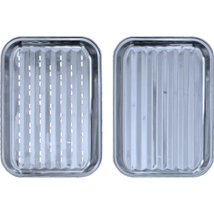 Babossa grill tray set, stainless steel