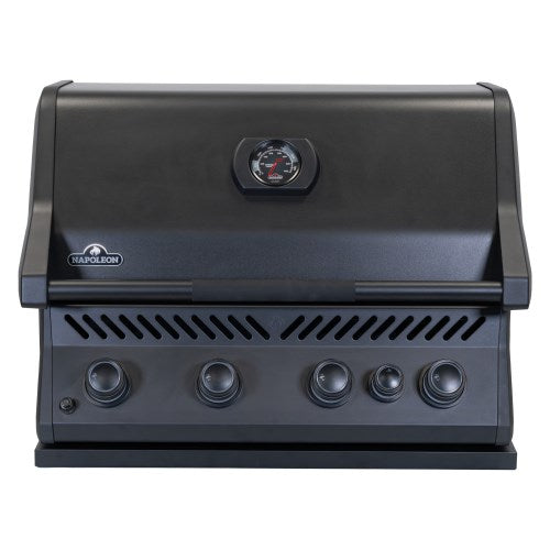 Napoleon serie 300 32", negro mate, parrilla integrada