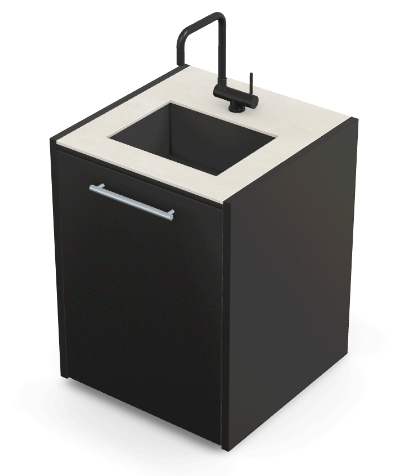 Módulo de lavabo Brabura CT 60