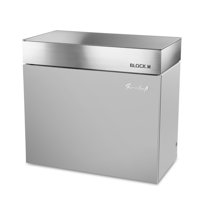 Flammkraft Block M Lichtgrau