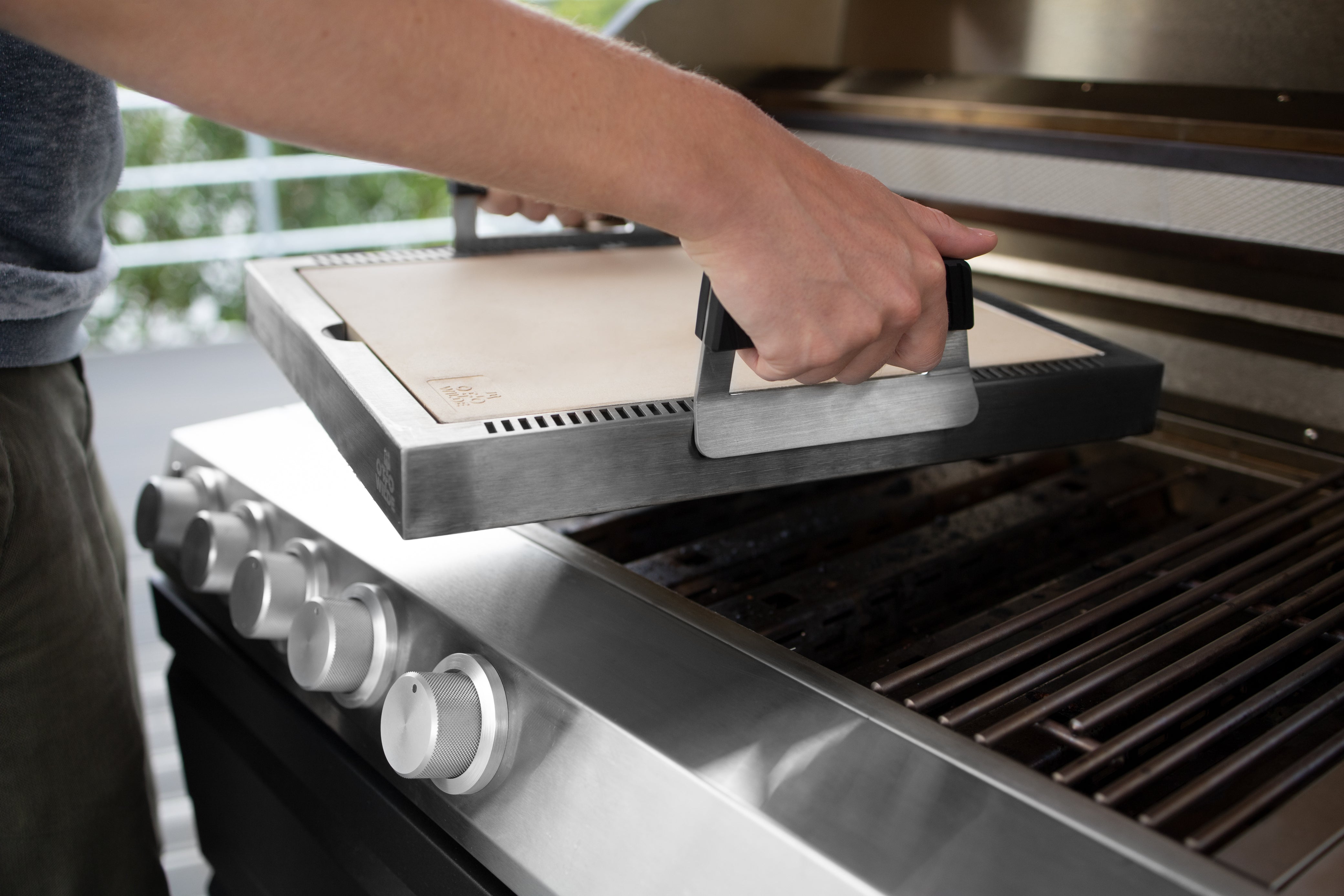 Maniglie Otto Wilde per inserti per barbecue