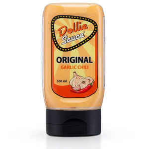 Salsa Dollie originale all'aglio e peperoncino, 300 ml