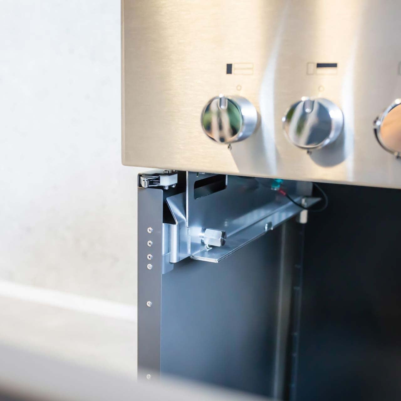 Flammkraft gas barbecue Block D Gen.5 ivory white