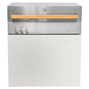 Barbecue a gas Flammkraft Block D Gen.5 bianco avorio