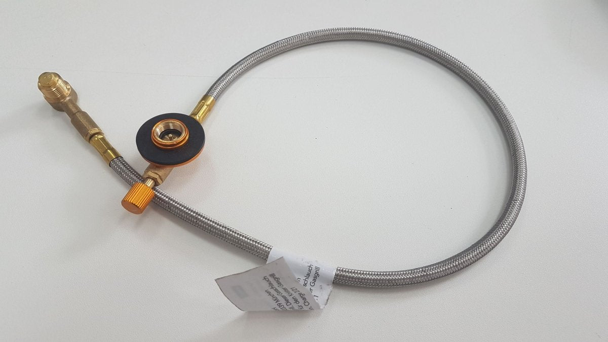 Knister Gasschlauch mit Ventil