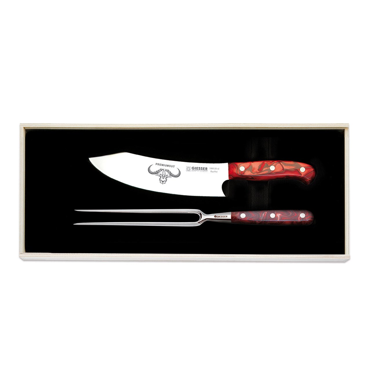 Giesser PremiumCut Tranchier - Set Red Diamond - Grillstar.deGiesser PremiumCut Tranchier - Set Red DiamondGiesserGrillstar.de1997 - rd2500002885332