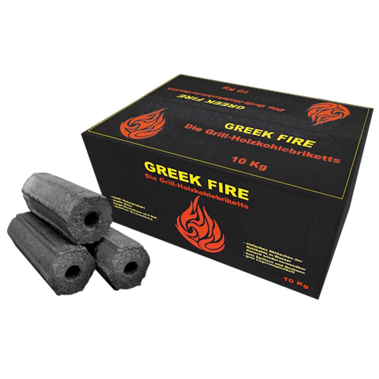briquettes de charbon de bois Greek Fire