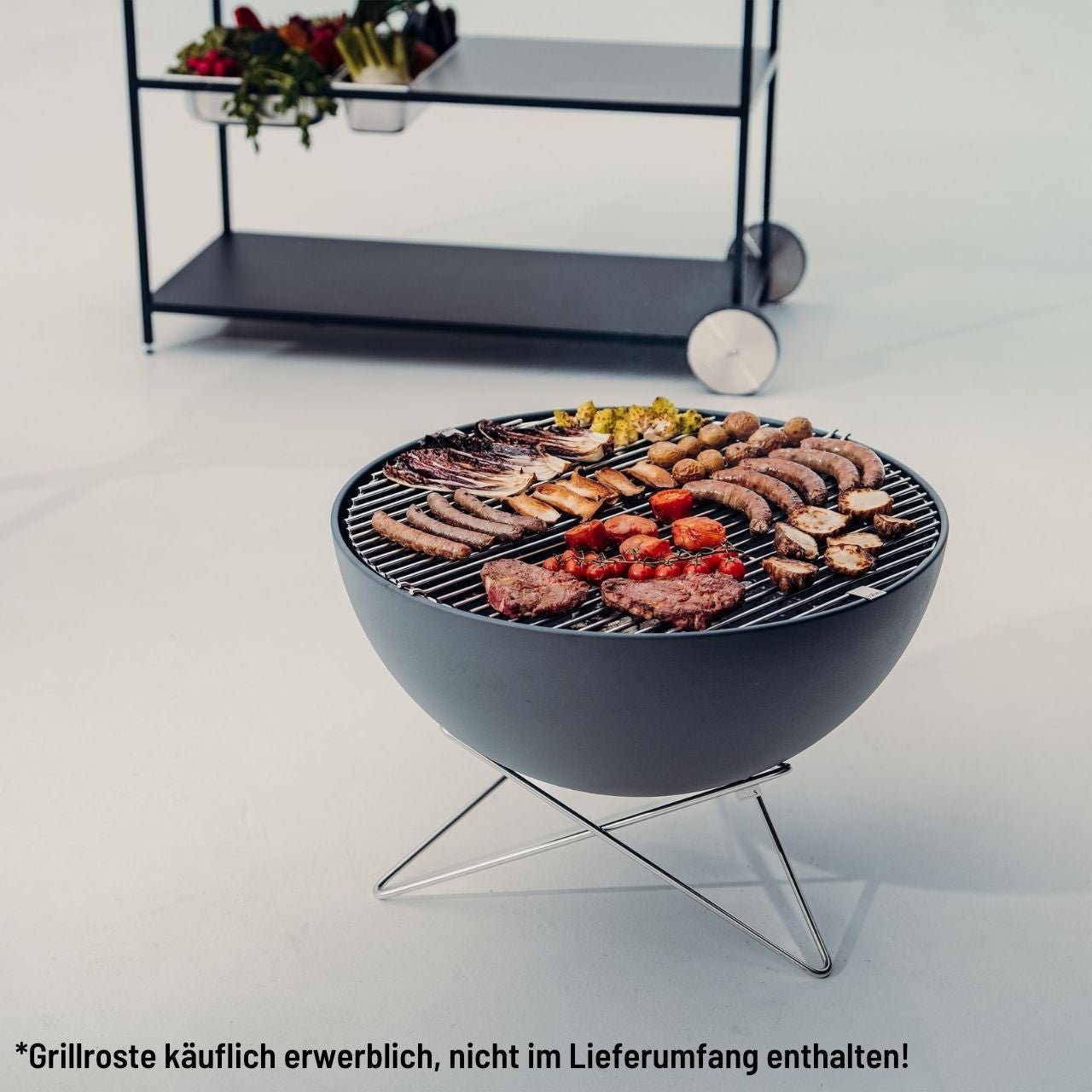 Ensemble de grill Höfats Plancha profonde, bol 70