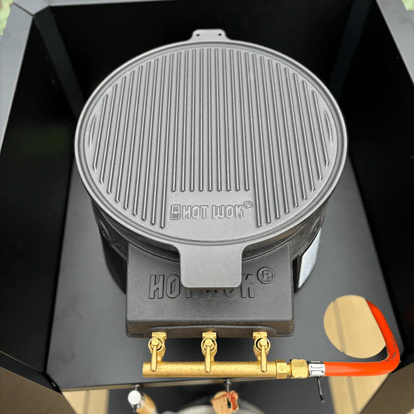 Plaque en fonte pour wok, Ø32,5 cm