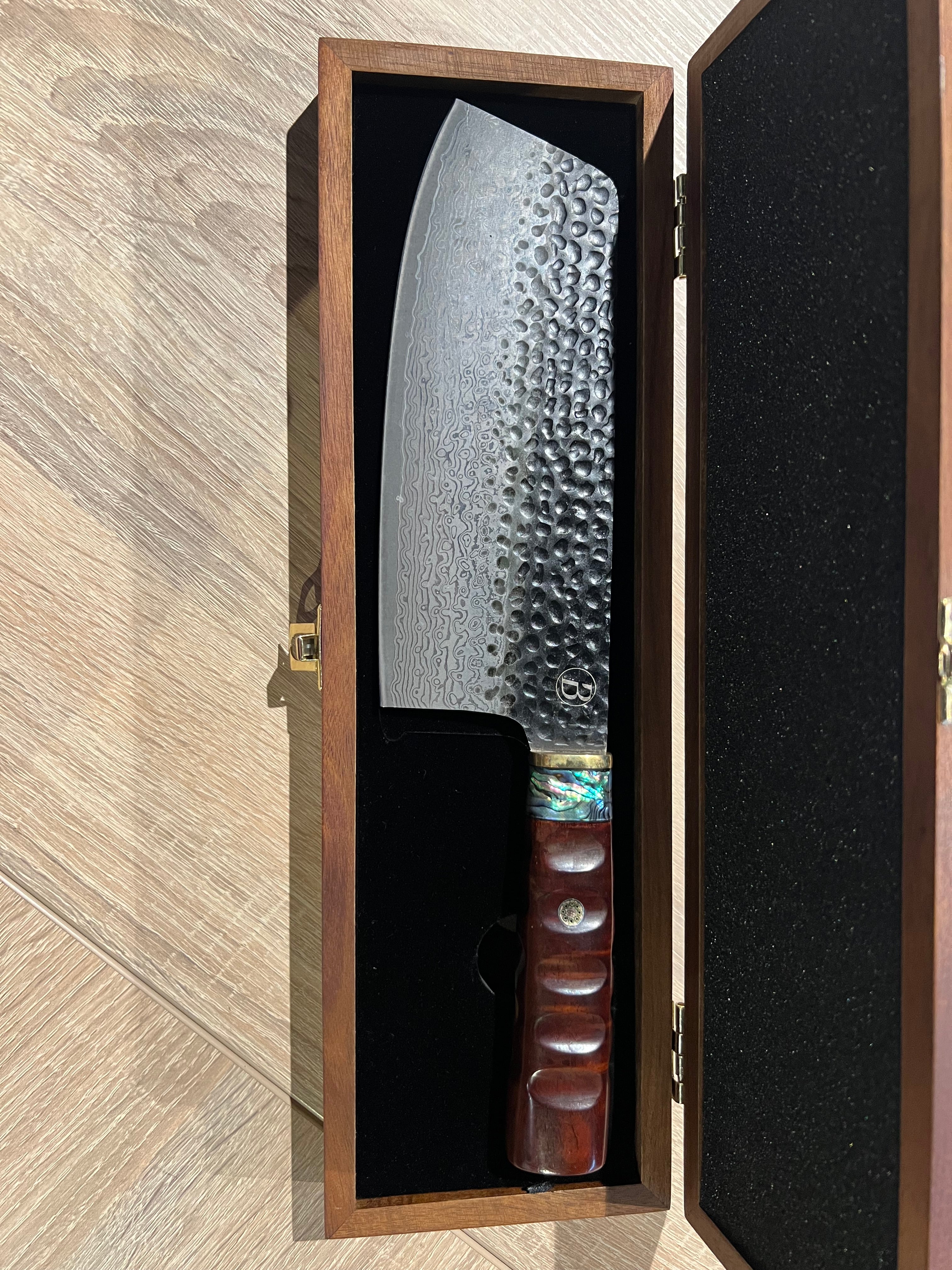 Babossa Heritage Chai Dao met handvat van woestijnijzerhout