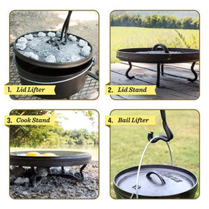 Lodge Dutch Oven Tool, 4 in 1 - Grillstar.deLodge Dutch Oven Tool, 4 in 1LodgeGrillstar.deL - A5 - 110075536035741