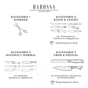 Messer Schleif Service | Profi Service | Messerschleiferei - BABOSSAMesser Schleif Service | Profi Service | MesserschleifereiSchleifserviceBABOSSABABOSSA