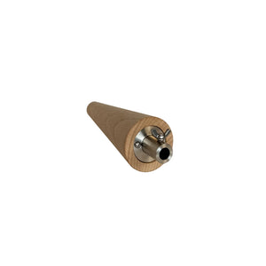 Moesta FeuerTüte beech wood roller pointed up to diameter 13.8 mm
