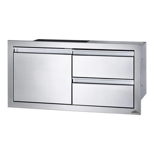 Napoleon Einbau-Tür & Schubladen Kombination (100 x 50 cm)