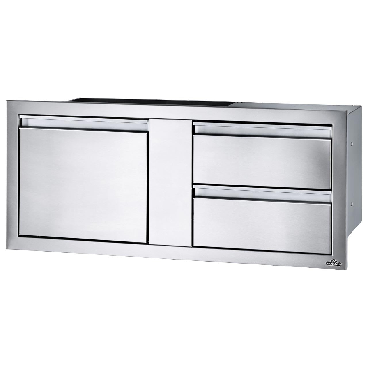 Napoleon Einbau-Tür & 2-er Schubladen- Kombination (115 x 50 cm)