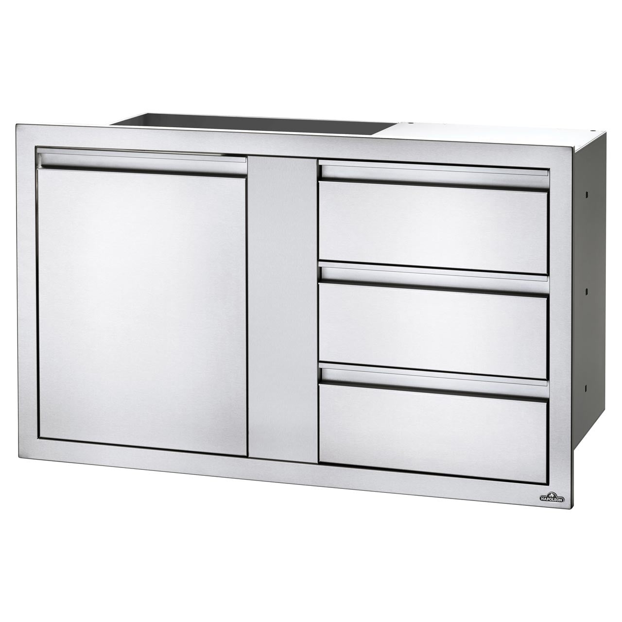 Napoleon Einbau-Türe & 3er Schubladen- Kombination (115 x 71 cm)