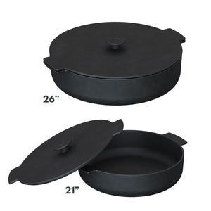 OFYR cast iron casserole set 21-26