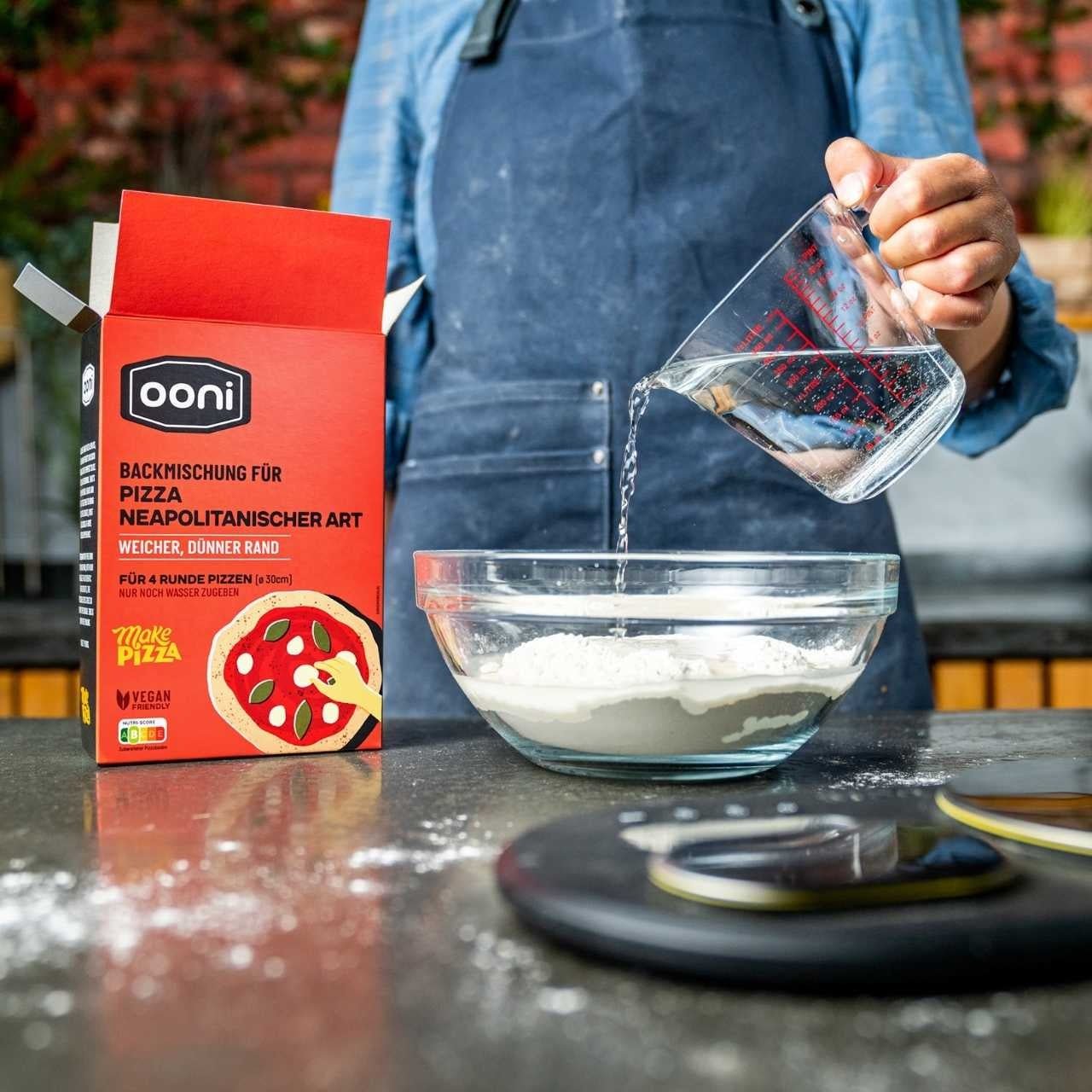 Ooni Backmischung für Pizza Neapolitanischer Art - Einfach Wasser hinzufügen