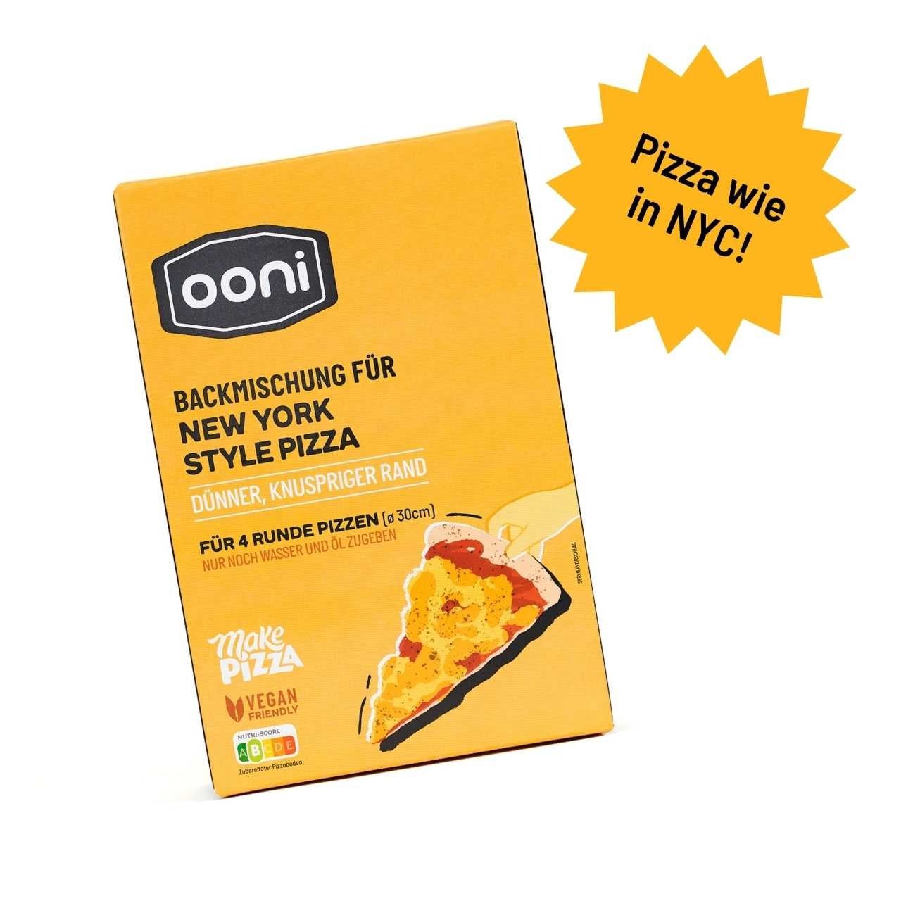 Ooni Backmischung New York Style Pizza