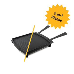 Ooni Gusseisenpfanne - doppelseitige Grizzler-Platte UU-P0A000