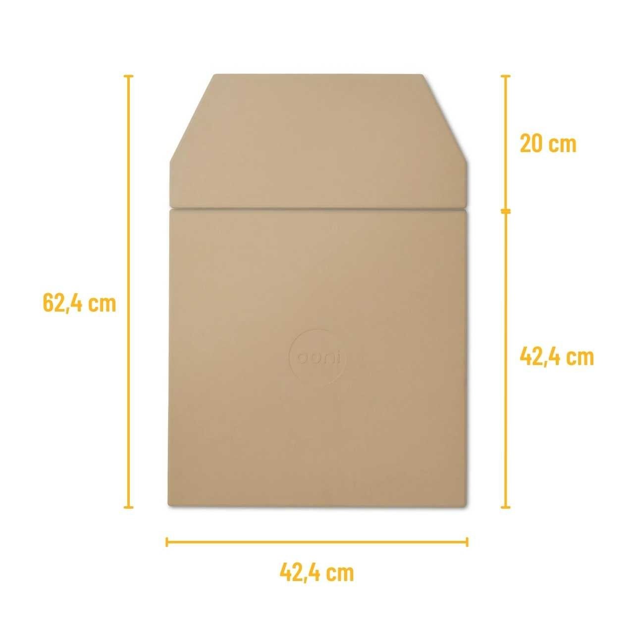 Maße Ooni Pizzastein - Karu 16 UU-P0E900