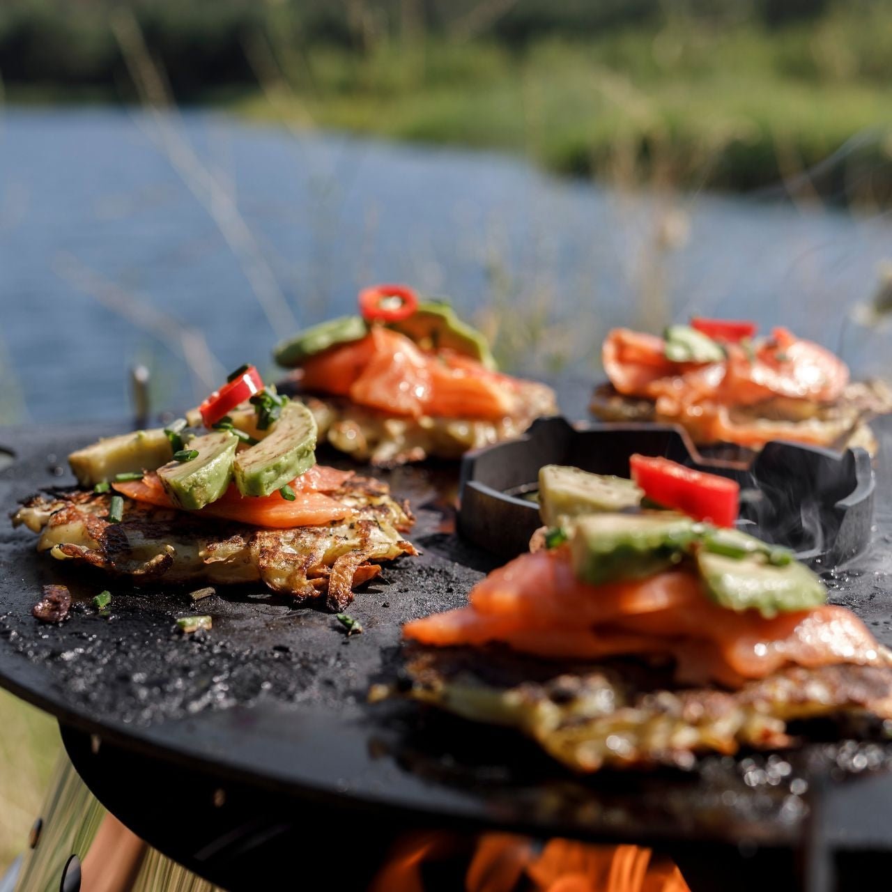 Attacco di cottura Petromax per piastra Atago