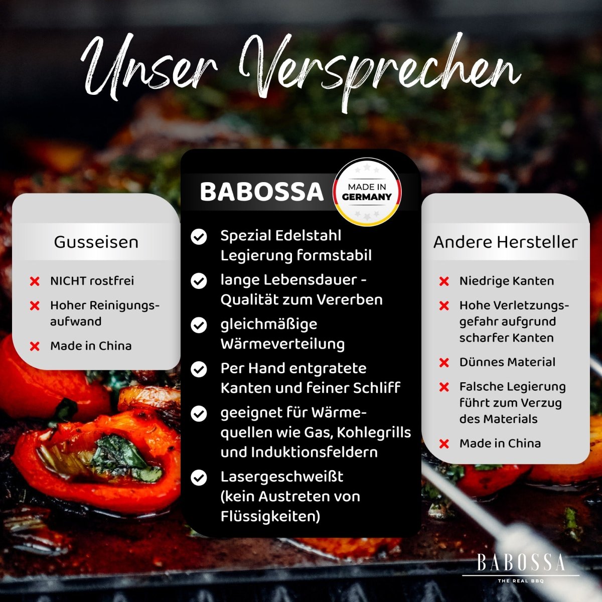 Babossa Plancha 2.0, Universal Medium
