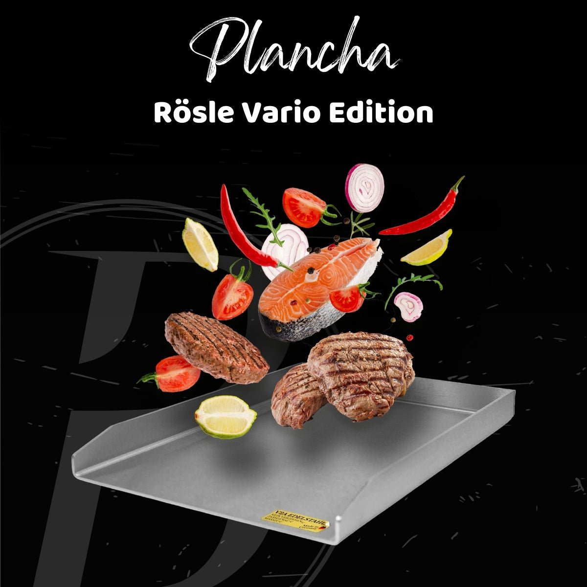 Babossa Plancha, Rösle Videro with Vario & Allflame Hero