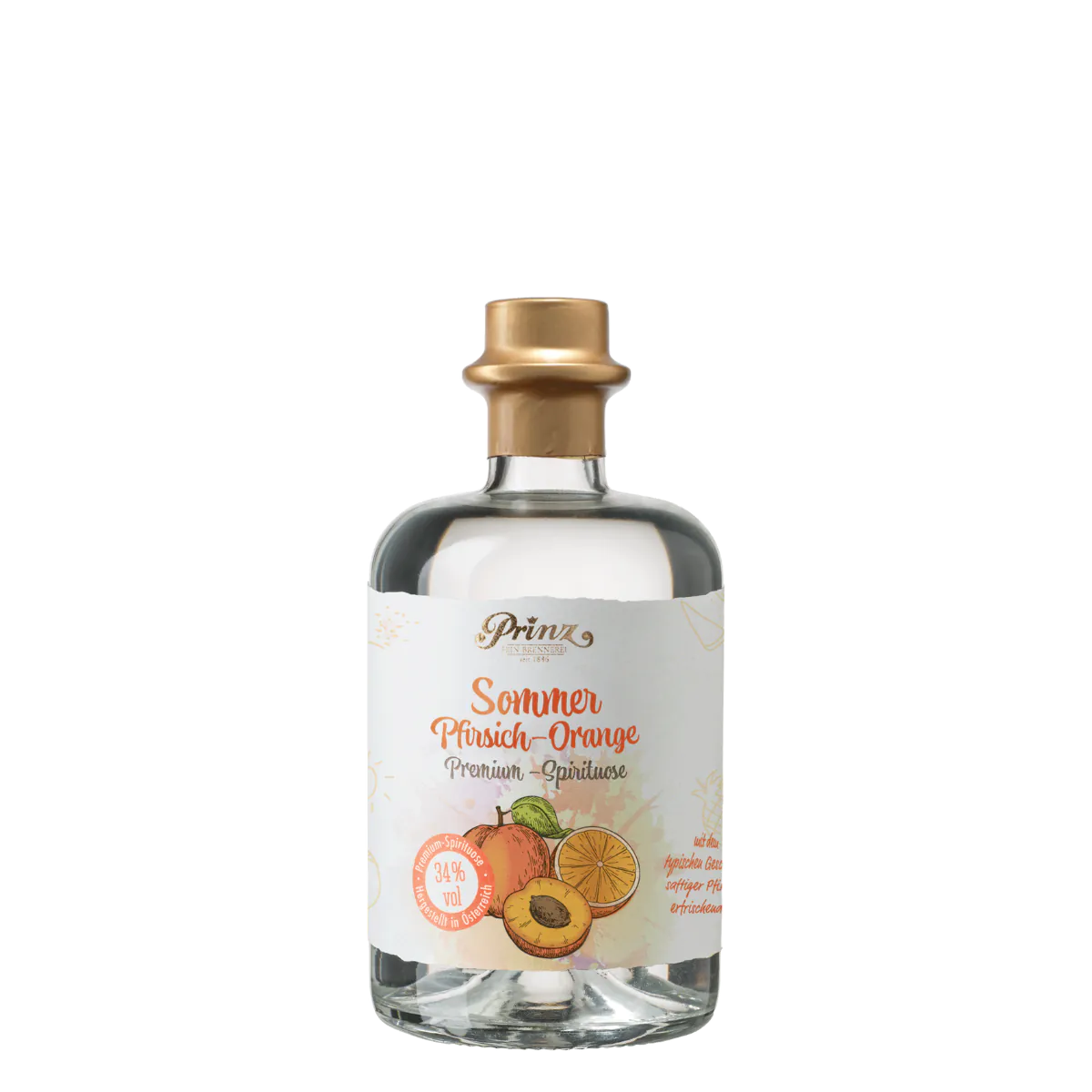 Prinz Sommer Pesca-Arancio 34% VOL