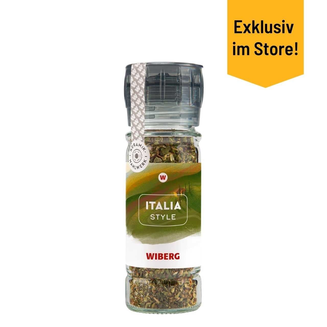 Młynek do przypraw Wiberg Italia Style, sól ziołowa, 43 g