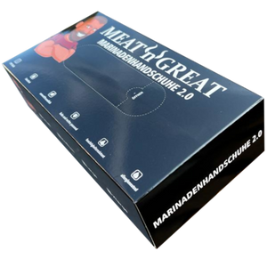 Guantes de adobo Meat 'n' Great 2.0, negros