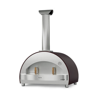 Alfa Forni Classico 4 Pizze, wood, copper
