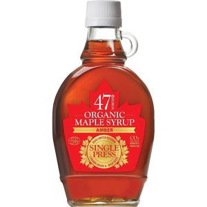 Produktbild Flasche 47° North Ahornsirup Single Press Amber, 250g