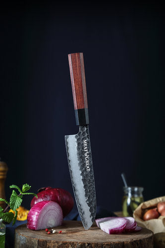 Babossa "acero al carbono" Santoku
