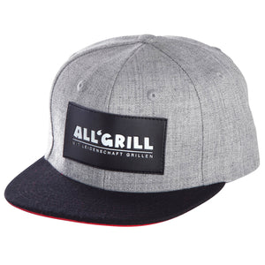 ALL'GRILL cap, snapback gray