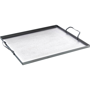 Produktbild 2 ALL’GRILL Grillwanne mit 2 Griffen, Edelstahl  31x27x1cm