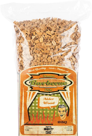 Axtschlag Räucherchips, Erle