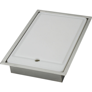 Produktbild Bull Schneidbrett mit Edelstahl Abdeckung, Built-In