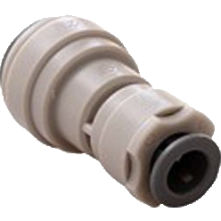 Lindr straight reducer, 1/2 x 5/16"