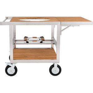 Monolith Buggy aus Edelstahl & Teak, Classic