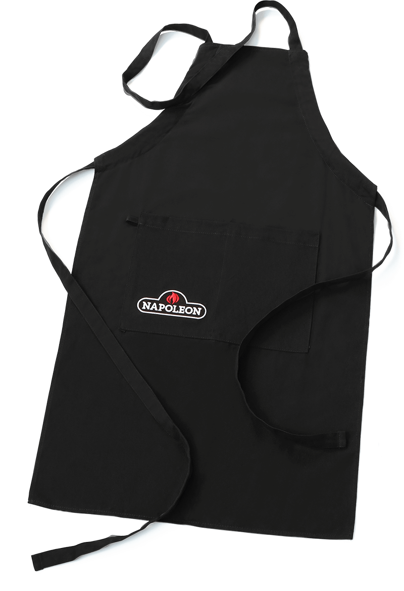 Tablier de barbecue Napoleon, en coton, noir