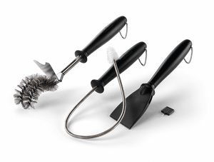 Napoleon grill chamber cleaning set w. brush and scraper