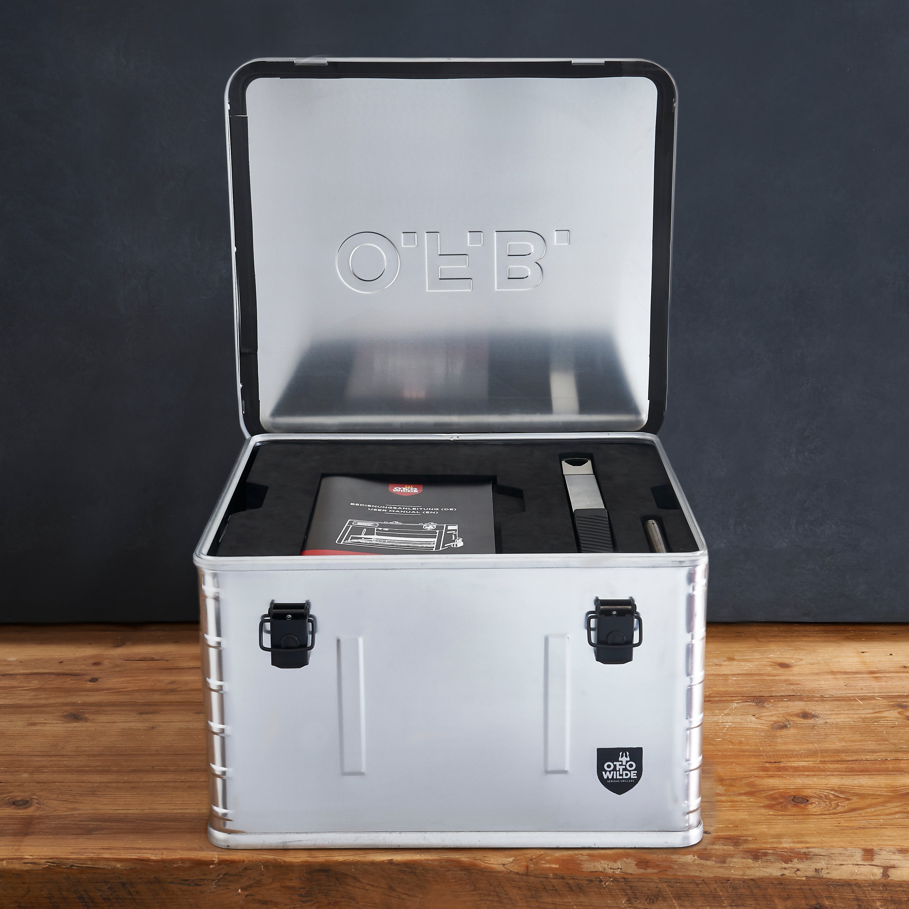 Otto Wilde transport box, O.F.B