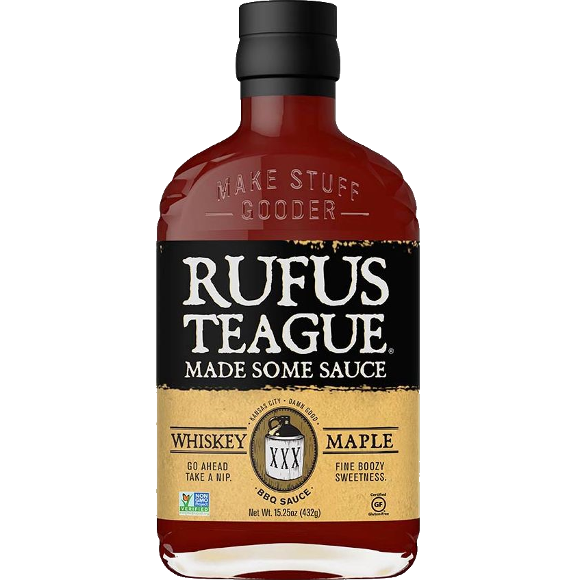 Produktbild Rufus Teague Whiskey Maple BBQ Sauce, 432g